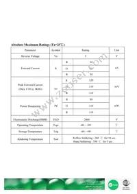 VAOS-5050RGB136-ET Datasheet Page 3