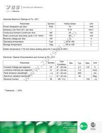 VAOS-A402G9-BW/50 Datasheet Page 2