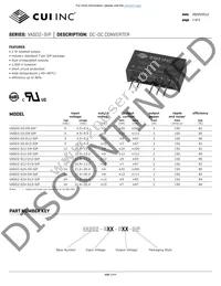 VASD2-S24-D12-SIP Datasheet Cover