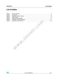 VB027SP-E Datasheet Page 3