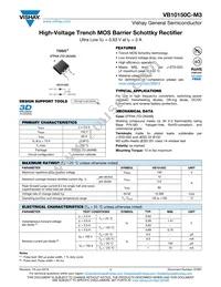 VB10150C-M3/4W Datasheet Cover