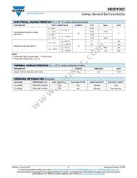 VB20100C-M3/4W Datasheet Page 2