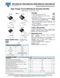 VB20120SG-E3/8W Datasheet Cover