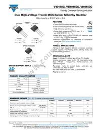 VB40150CHM3/I Datasheet Cover