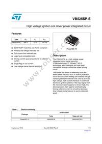 VB526SPTR-E Datasheet Cover