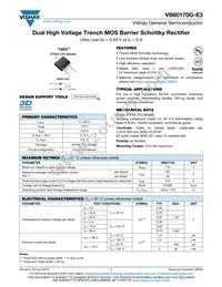 VB60170G-E3/8W Datasheet Cover