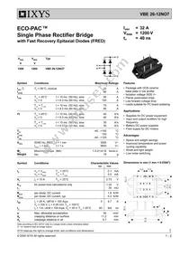 VBE26-12NO7 Datasheet Cover