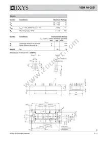 VBH40-05B Datasheet Page 3