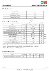 VBHW1149JTE-100-TR Datasheet Page 4