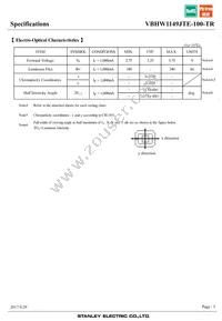 VBHW1149JTE-100-TR Datasheet Page 5