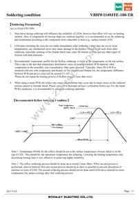 VBHW1149JTE-100-TR Datasheet Page 11