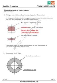 VBHW1149JTE-100-TR Datasheet Page 15