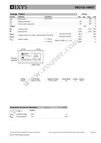 VBO125-16NO7 Datasheet Page 3