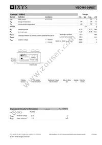 VBO160-08NO7 Datasheet Page 3