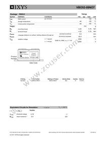 VBO52-08NO7 Datasheet Page 3
