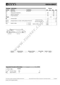 VBO54-08NO7 Datasheet Page 3