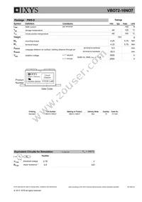 VBO72-16NO7 Datasheet Page 3