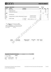 VBO78-08NO7 Datasheet Page 3