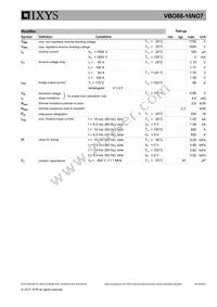 VBO88-16NO7 Datasheet Page 2