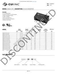 VBSD2-S24-S15-SIP Datasheet Cover