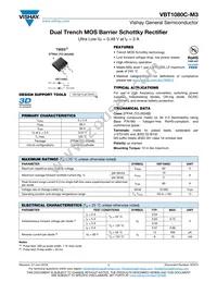 VBT1080C-M3/4W Datasheet Cover