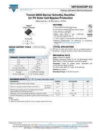 VBT2045CBP-E3/4W Datasheet Cover