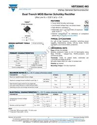 VBT2080C-M3/4W Datasheet Cover