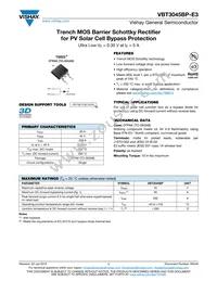 VBT3045BP-E3/8W Datasheet Cover