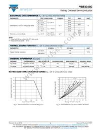 VBT3045C-M3/4W Datasheet Page 2