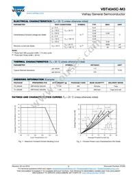 VBT4045C-M3/4W Datasheet Page 2