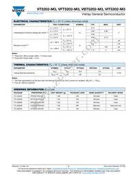 VBT5202-M3/4W Datasheet Page 2