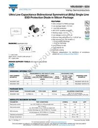 VBUS05A1-SD0-G4-08 Datasheet Cover