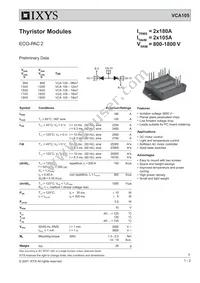 VCA105-18IO7 Datasheet Cover