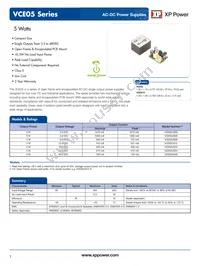 VCE05US03-P Datasheet Cover