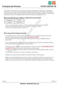 VCEW1108WDX-TR Datasheet Page 13