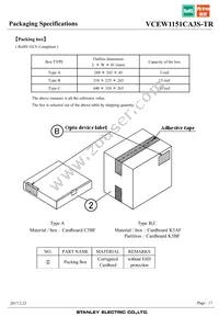 VCEW1151CA3S-TR Datasheet Page 17