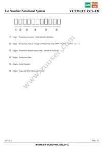 VCEW1151CCS-TR Datasheet Page 22