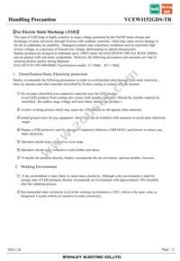 VCEW1152GDS-TR Datasheet Page 12