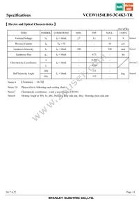 VCEW1154LDS-3C4K3-TR Datasheet Page 4