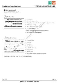 VCEW1154LDS-3C4K3-TR Datasheet Page 17
