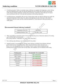 VCEW1158LDS-3C3K3-TR Datasheet Page 11