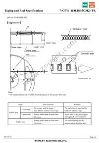 VCEW1158LDS-3C3K3-TR Datasheet Page 19