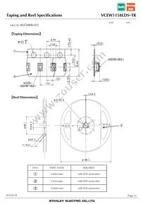 VCEW1158LDS-TR Datasheet Page 21