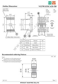 VCFW1151CA3S-TR Datasheet Page 2