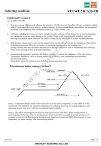 VCFW1151CA3S-TR Datasheet Page 10