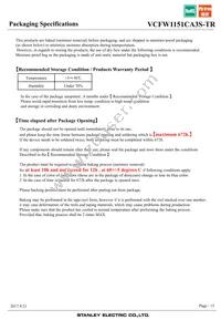 VCFW1151CA3S-TR Datasheet Page 15