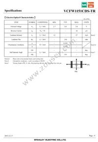 VCFW1151CDS-TR Datasheet Page 4