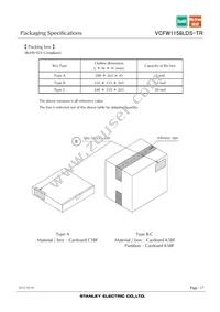 VCFW1158LDS-TR Datasheet Page 17