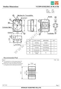 VCHW1154LDSE-3C9L4-TR Datasheet Page 2