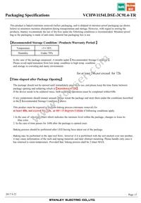 VCHW1154LDSE-3C9L4-TR Datasheet Page 15